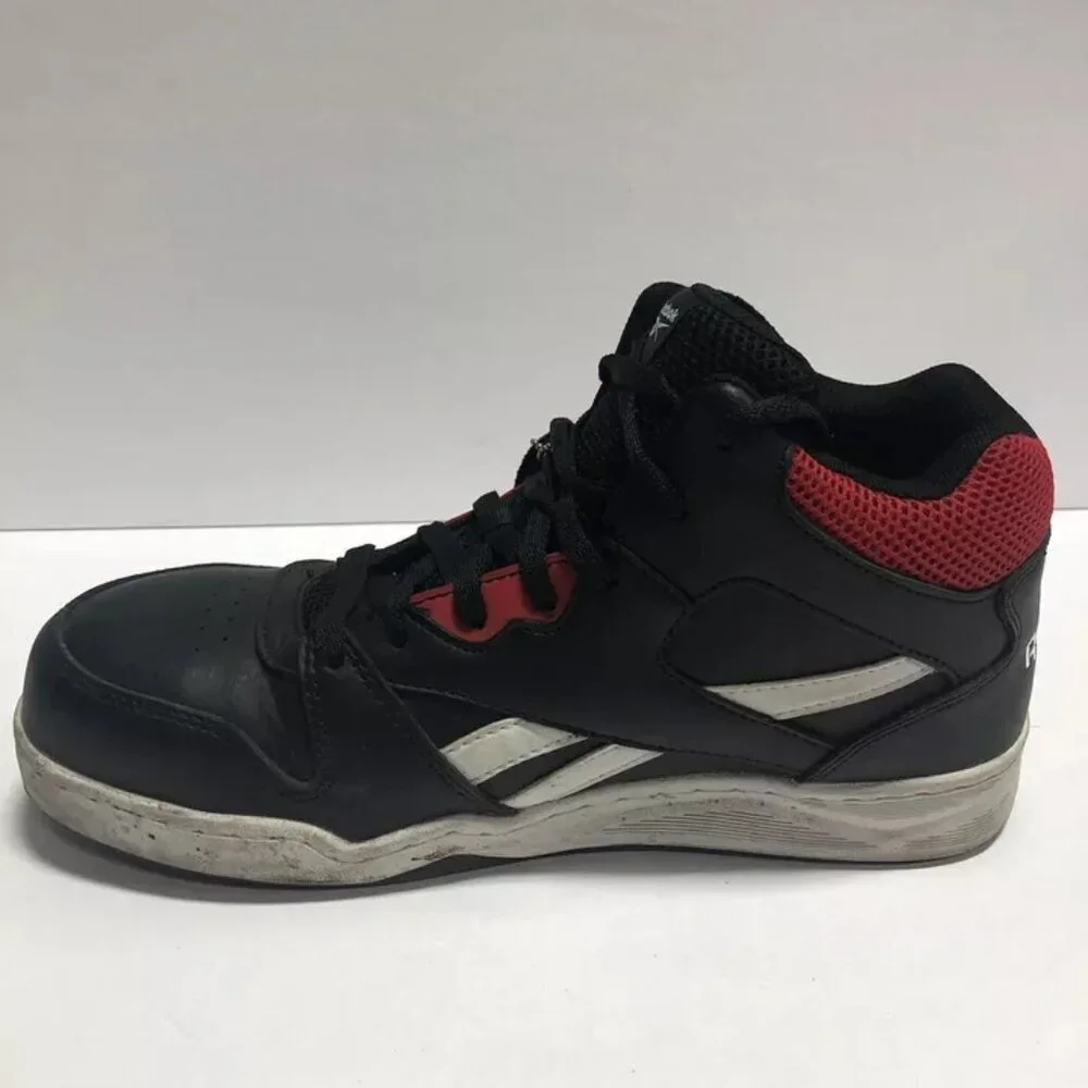 Reebok Men’s RB4132, Black Work Sneakers, Size 11Wide